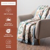 image:imageMaison d Hermine Throw Blanket for Couch Lightweight Soft Warm Breathable Cotton Throw Blankets for Bed Girls Boys Women Men Gifts Sofa Living Room Spring Summer Winter Mornings 50 X 60002  Hokuzai  Grey
