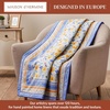 image:imageMaison d Hermine Throw Blanket for Couch Lightweight Soft Warm Breathable Cotton Throw Blankets for Bed Girls Boys Women Men Gifts Sofa Living Room Spring Summer Winter Mornings 50 X 60044  Girassol