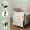 image:imageMaison d Hermine Throw Blanket for Couch Lightweight Soft Warm Breathable Cotton Throw Blankets for Bed Girls Boys Women Men Gifts Sofa Living Room Spring Summer Winter Mornings 50 X 60038  Summer Whisper