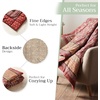 image:imageMaison d Hermine Throw Blanket for Couch Lightweight Soft Warm Breathable Cotton Throw Blankets for Bed Girls Boys Women Men Gifts Sofa Living Room Spring Summer Winter Mornings 50 X 60005  Surya  Barn Red