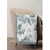 image:imageMaison d Hermine Throw Blanket for Couch Lightweight Soft Warm Breathable Cotton Throw Blankets for Bed Girls Boys Women Men Gifts Sofa Living Room Spring Summer Winter Mornings 50 X 60025  Trianon  Blue Surf
