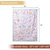 image:imageMaison d Hermine Throw Blanket for Couch Lightweight Soft Warm Breathable Cotton Throw Blankets for Bed Girls Boys Women Men Gifts Sofa Living Room Spring Summer Winter Mornings 50 X 60029  Summer Floral