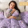 image:imageMaison d Hermine Throw Blanket for Couch Lightweight Soft Warm Breathable Cotton Throw Blankets for Bed Girls Boys Women Men Gifts Sofa Living Room Spring Summer Winter Mornings 50 X 60031  Magnolia Mornings