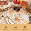 image:imageMaison dHermine Table Runner 100 Cotton Double Layer Table Runners 72 inches Long Decorative for Home Kitchen Dining Party Baby Shower Wedding Bridal Shower Pumpkin Spice 1450 x 72