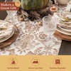 image:imageMaison dHermine Table Runner 100 Cotton Single Layer Table Runners 108 inches Long Decorative for Home Kitchen Dining Party Baby Shower Wedding Bridal Shower Allure 1450 x 108