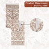 image:imageMaison dHermine Table Runner 100 Cotton Single Layer Table Runners 108 inches Long Decorative for Home Kitchen Dining Party Baby Shower Wedding Bridal Shower Allure 1450 x 108