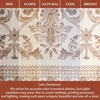 image:imageMaison dHermine Table Runner 100 Cotton Single Layer Table Runners 108 inches Long Decorative for Home Kitchen Dining Party Baby Shower Wedding Bridal Shower Allure 1450 x 108