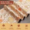 image:imageMaison dHermine Table Runner 100 Cotton Single Layer Table Runners 108 inches Long Decorative for Home Kitchen Dining Party Baby Shower Wedding Bridal Shower Pumpkin Spice 1450 x 108