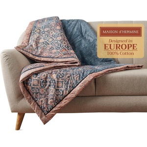 image:imageMaison d Hermine Throw Blanket for Couch Lightweight Soft Warm Breathable Cotton Throw Blankets for Bed Girls Boys Women Men Gifts Sofa Living Room Spring Summer Winter Mornings 50 X 60012  Imperfection