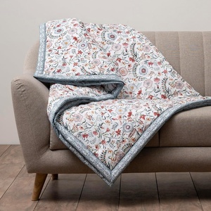 image:imageMaison d Hermine Throw Blanket for Couch Lightweight Soft Warm Breathable Cotton Throw Blankets for Bed Girls Boys Women Men Gifts Sofa Living Room Spring Summer Winter Mornings 50 X 60023  Nellore