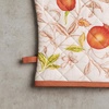 image:imageMaison d Hermine 100 Cotton Oven Mitt amp Pot Holder Set 75x13 amp 8x8 Heat Resistant BBQ Cooking Gloves with Loop Baking Grilling Kitchen Handling Hot Pans Vintage Harvest