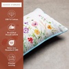 image:imageMaison d Hermine Decorative Pillow Covers 12 x 20 inch Rectangle 100 Cotton Throw Pillow Covers with Invisible Zipper for Living Room Couch Chair Sofas Spring Summer Summer Whisper