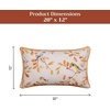 image:imageMaison d Hermine Decorative Pillow Covers 12 x 20 inch Rectangle 100 Cotton Throw Pillow Covers with Invisible Zipper for Living Room Couch Chair Sofas Spring Summer Oak Leaves