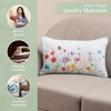 image:imageMaison d Hermine Decorative Pillow Covers 12 x 20 inch Rectangle 100 Cotton Throw Pillow Covers with Invisible Zipper for Living Room Couch Chair Sofas Spring Summer Summer Whisper