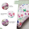 image:imageMaison d Hermine Decorative Pillow Covers 12 x 20 inch Rectangle 100 Cotton Throw Pillow Covers with Invisible Zipper for Living Room Couch Chair Sofas Spring Summer Chardon