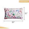 image:imageMaison d Hermine Decorative Pillow Covers 12 x 20 inch Rectangle 100 Cotton Throw Pillow Covers with Invisible Zipper for Living Room Couch Chair Sofas Spring Summer Chardon