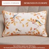 image:imageMaison d Hermine Decorative Pillow Covers 12 x 20 inch Rectangle 100 Cotton Throw Pillow Covers with Invisible Zipper for Living Room Couch Chair Sofas Spring Summer Oak Leaves