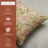 image:imageMaison d Hermine Decorative Pillow Covers 20 x 20 inch Square 100 Cotton Throw Pillow Covers with Invisible Zipper for Living Room Couch Chair Sofas Spring Summer Artisan Love  Somerset