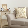 image:imageMaison d Hermine Decorative Pillow Covers 20 x 20 inch Square 100 Cotton Throw Pillow Covers with Invisible Zipper for Living Room Couch Chair Sofas Spring Summer Artisan Love  Cream