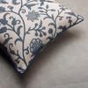 image:imageMaison d Hermine Decorative Pillow Covers 20 x 20 inch Square 100 Cotton Throw Pillow Covers with Invisible Zipper for Living Room Couch Chair Sofas Spring Summer Artisan Love  Norwegian Blue