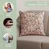 image:imageMaison d Hermine Decorative Pillow Covers 20 x 20 inch Square 100 Cotton Throw Pillow Covers with Invisible Zipper for Living Room Couch Chair Sofas Spring Summer Nila