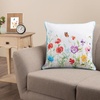 image:imageMaison d Hermine Decorative Pillow Covers 20 x 20 inch Square 100 Cotton Throw Pillow Covers with Invisible Zipper for Living Room Couch Chair Sofas Spring Summer Summer Whisper