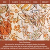image:imageMaison d Hermine Oven Gloves 100 Cotton Oven Mitt 7 x 13 with Loop Heat Resistant BBQ Cooking Gloves Baking Grilling Kitchen Handling Hot Pans Pack of 1 Pumpkin Spice