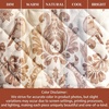 image:imageMaison d Hermine Oven Gloves 100 Cotton Oven Mitt 7 x 13 with Loop Heat Resistant BBQ Cooking Gloves Baking Grilling Kitchen Handling Hot Pans Pack of 1 Allure
