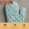 image:imageMaison d Hermine Oven Gloves 100 Cotton Oven Mitt 7 x 13 with Loop Heat Resistant BBQ Cooking Gloves Baking Grilling Kitchen Handling Hot Pans Pack of 1 Carpo