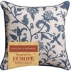 image:imageMaison d Hermine Decorative Pillow Covers 20 x 20 inch Square 100 Cotton Throw Pillow Covers with Invisible Zipper for Living Room Couch Chair Sofas Spring Summer Artisan Love  Norwegian Blue