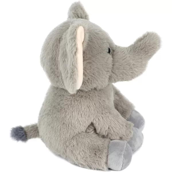 Hopearl Adorable Plush Calf Elephant Toy Floppy Elephish Ultra Soft Stuffed Animal for Boys Girls Kids Toddlers Grey 95