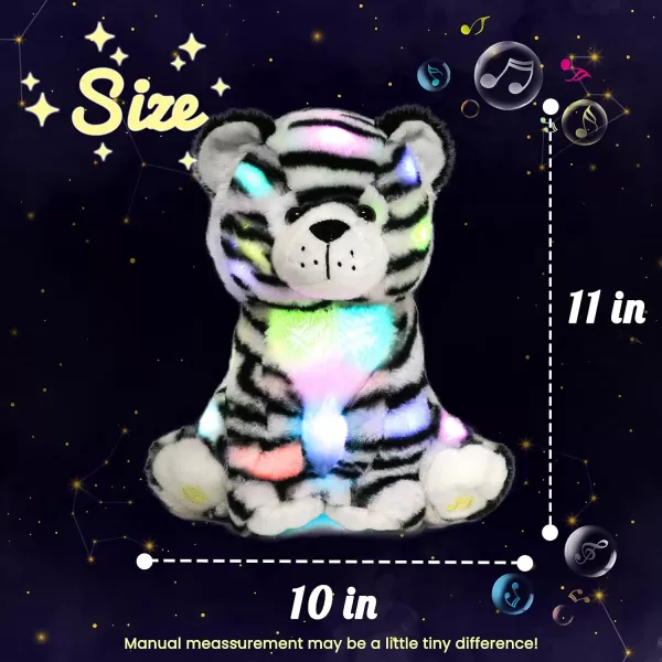 Hopearl LED Musical Stuffed Tiger Light up Singing Plush Toy Adjustable Volume Lullaby Animated Soothe Birthday Festival for Kids Boys Girls 11Hopearl LED Musical Stuffed Tiger Light up Singing Plush Toy Adjustable Volume Lullaby Animated Soothe Birthday Festival for Kids Boys Girls 11