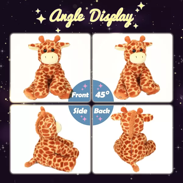 Hopearl Light up Giraffe Stuffed Animal Floppy LED Plush Toy Night Lights Glow Pillow Birthday Festival for Kids Toddlers Boys Girls Orange 11Hopearl Light up Giraffe Stuffed Animal Floppy LED Plush Toy Night Lights Glow Pillow Birthday Festival for Kids Toddlers Boys Girls Orange 11