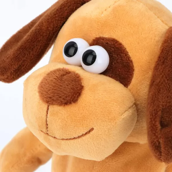 imageHopearl Talking Dog Repeats What You Say Walking Puppy Electric Interactive Animated Toy Speaking Plush Buddy Gifts for Toddlers Birthday 8