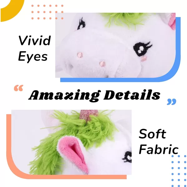 imageHopearl Talking Unicorn Repeats What You Say Nodding Electric Interactive Animated Toy Speaking Plush Buddy Birthday Festival for Toddlers 75