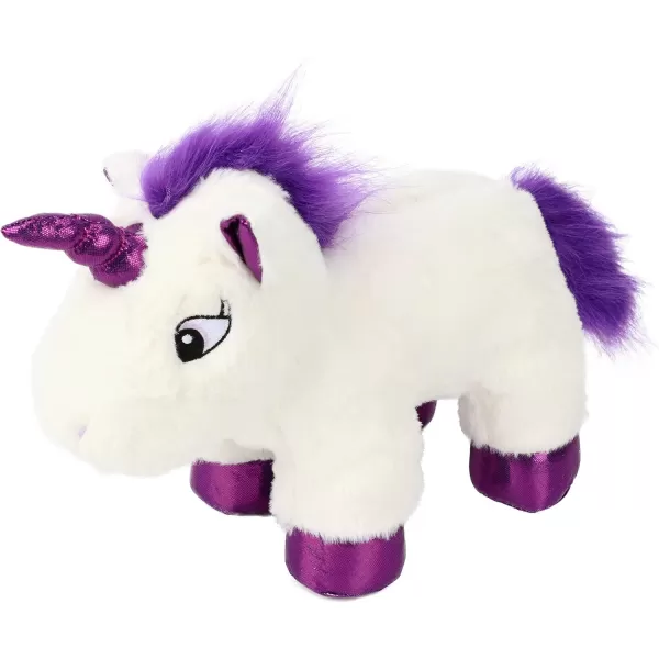 imageHopearl LED Plush Unicorn Lighting Up Stuffed Animal Floppy Night Lights Glow in The Dark Birthday Gifts for Kids Toddler Girls White 15