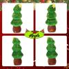 imageHopearl Talking Christmas Tree Repeats What You Say Lighting up Nodding Electric Speaking Interactive Animated Toy Festival Gifts for Toddlers 12