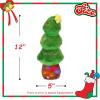 imageHopearl Talking Christmas Tree Repeats What You Say Lighting up Nodding Electric Speaking Interactive Animated Toy Festival Gifts for Toddlers 12