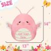 imageHopearl Butterfly Plush Toy Adorable Pillow Stuffed Animal Smooth Plushies Pillow Cute Get Well Soon Gift Soft Toy for KidsButterfly