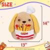 imageHopearl Butterfly Plush Toy Adorable Pillow Stuffed Animal Smooth Plushies Pillow Cute Get Well Soon Gift Soft Toy for KidsDog