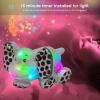 imageHopearl Lighting Up Elephant with Pockets Stuffed Animal with 6 Pcs Random Tiny Toys Gifts Floppy LED Plush Toy Night Lights Glow Pillow Birthday Gifts for Kids Toddler Girls Boys