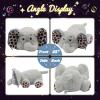 imageHopearl Lighting Up Elephant with Pockets Stuffed Animal with 6 Pcs Random Tiny Toys Gifts Floppy LED Plush Toy Night Lights Glow Pillow Birthday Gifts for Kids Toddler Girls Boys