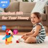imageHopearl Talking Chicken Repeats What You Say Walking Chick Electric Interactive Animated Toy Speaking Plush Buddy Gifts for Toddlers Birthday 9Parrot 02