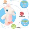 imageHopearl Talking Chicken Repeats What You Say Walking Chick Electric Interactive Animated Toy Speaking Plush Buddy Gifts for Toddlers Birthday 9Unicorn