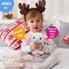 imageHopearl Talking Elephant Repeats What You Say Nodding Electric Interactive Animated Toy Speaking Plush Buddy Gift for Toddlers Grey 8Bunny