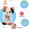 imageHopearl Talking Elephant Repeats What You Say Nodding Electric Interactive Animated Toy Speaking Plush Buddy Gift for Toddlers Grey 8Cat
