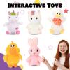 imageHopearl Talking Elephant Repeats What You Say Nodding Electric Interactive Animated Toy Speaking Plush Buddy Gift for Toddlers Grey 8Elegant