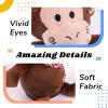 imageHopearl Talking Elephant Repeats What You Say Nodding Electric Interactive Animated Toy Speaking Plush Buddy Gift for Toddlers Grey 8Elegant