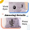 imageHopearl Talking Elephant Repeats What You Say Nodding Electric Interactive Animated Toy Speaking Plush Buddy Gift for Toddlers Grey 8Elephant