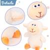 imageHopearl Talking Elephant Repeats What You Say Nodding Electric Interactive Animated Toy Speaking Plush Buddy Gift for Toddlers Grey 8Lamb